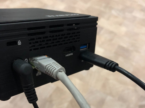 TetherBox USB connection